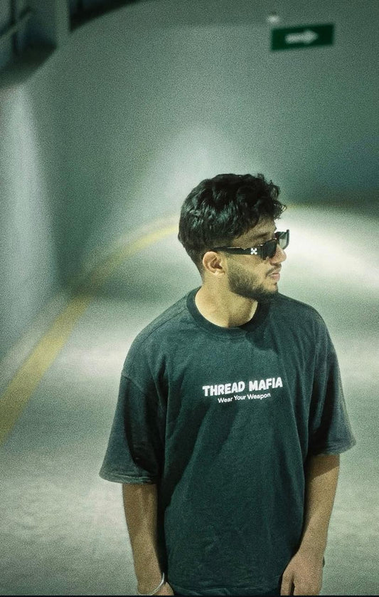 Black Stone Wash TEE